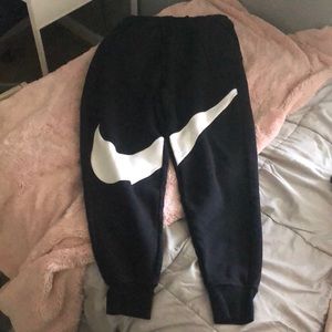 NIKE black joggers